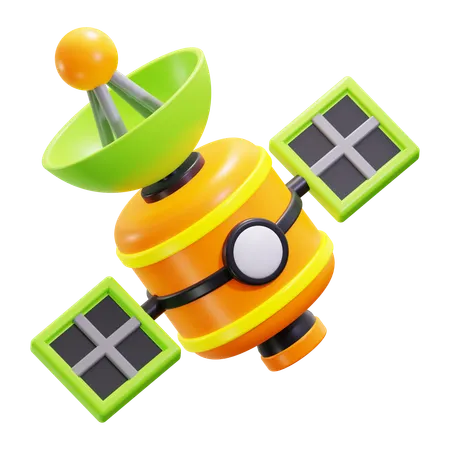 Satellite  3D Icon