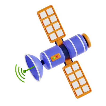 Satellite  3D Icon