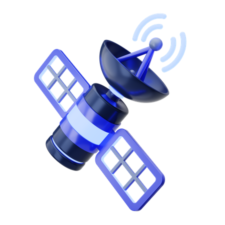 Satellite  3D Icon