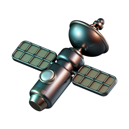 Satellite  3D Icon