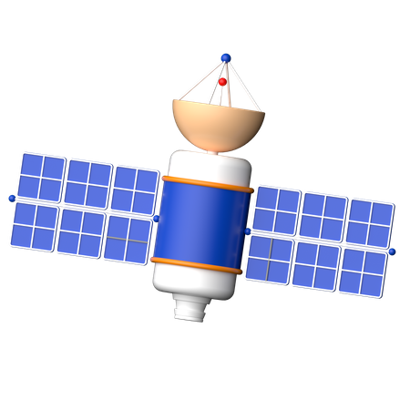 Satellite  3D Icon