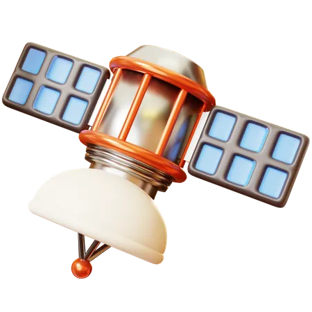 Satellite  3D Icon