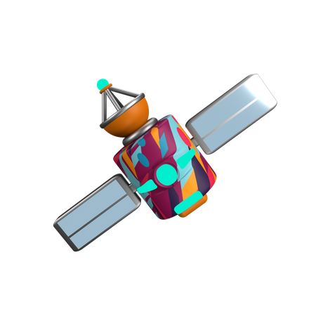 Satellite  3D Icon