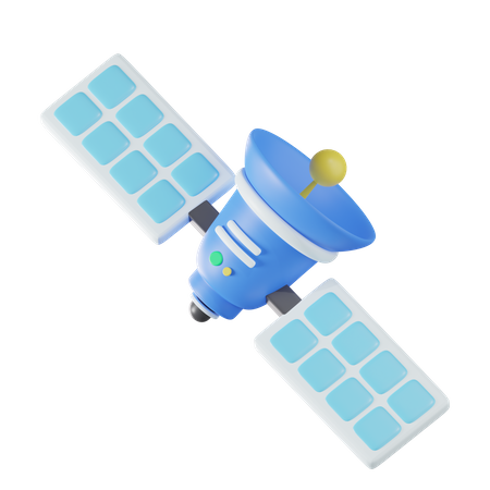 Satellite  3D Icon