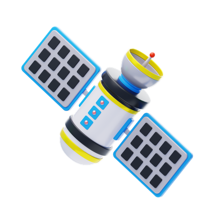 Satellite  3D Icon