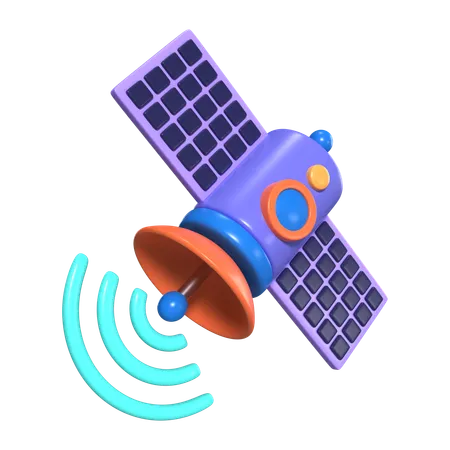 Satellite  3D Icon