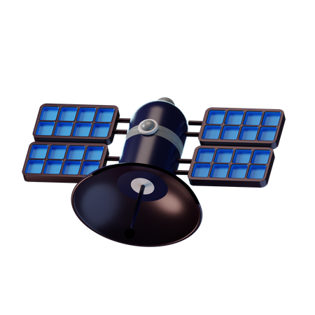 Satellite  3D Icon