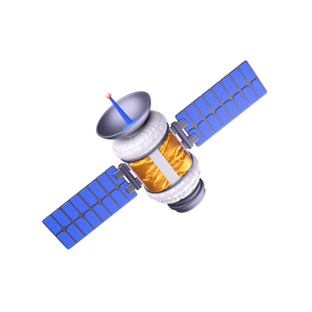 Satellite  3D Icon