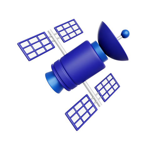 Satellite  3D Icon