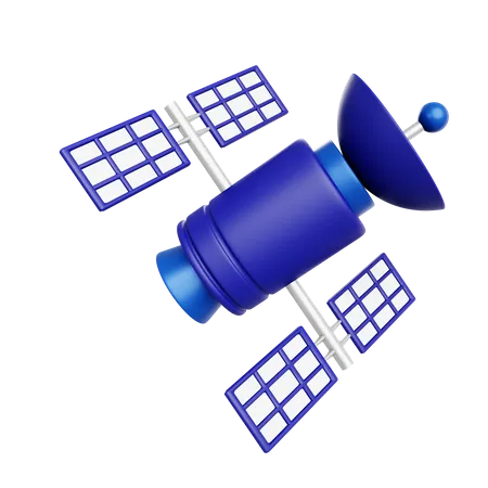 Satellite  3D Icon