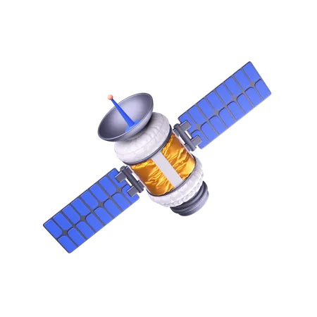 Satellite  3D Icon