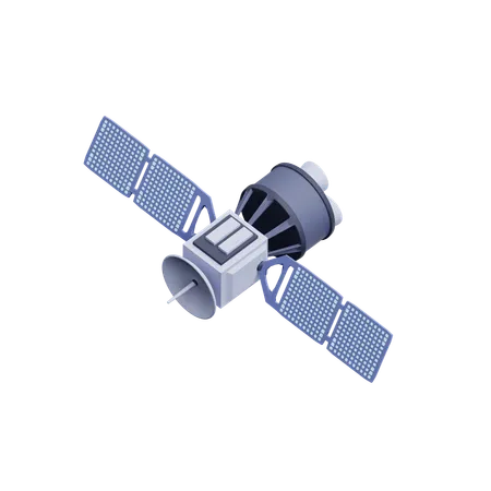 Satellite  3D Icon