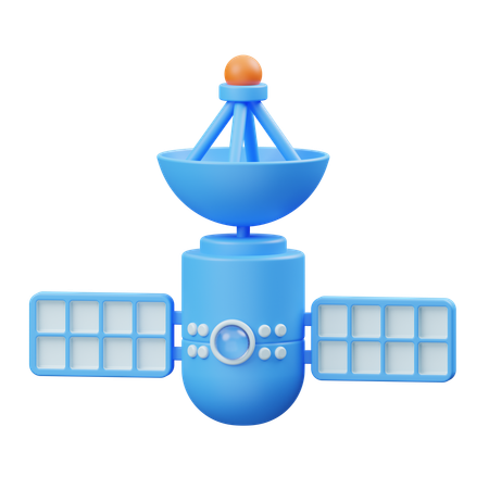 Satellite  3D Icon