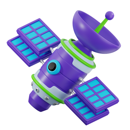 Satellite  3D Icon