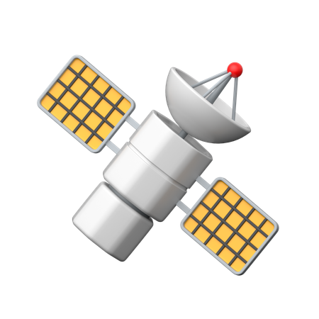 Satellite  3D Icon