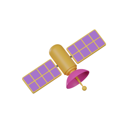 Satellite  3D Icon