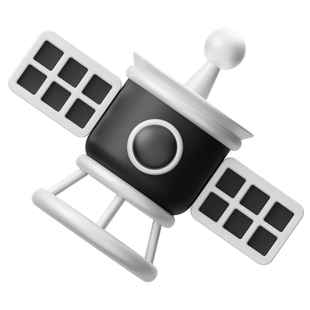 Satellite  3D Icon