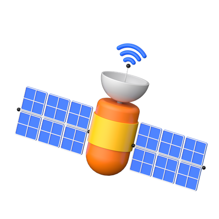 Satellite  3D Icon