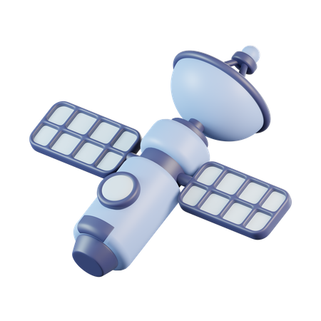 Satellite  3D Icon