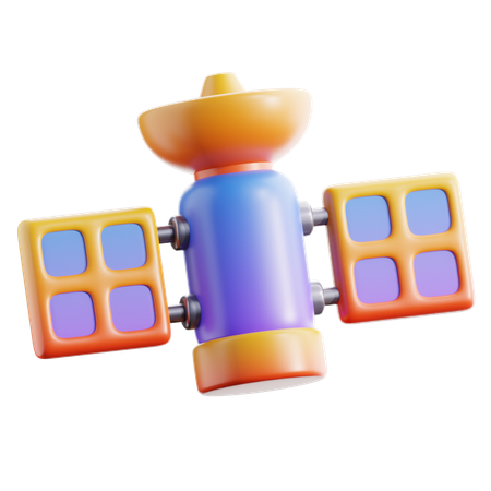 Satellite  3D Icon