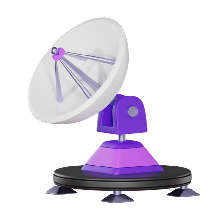 Satellite  3D Icon