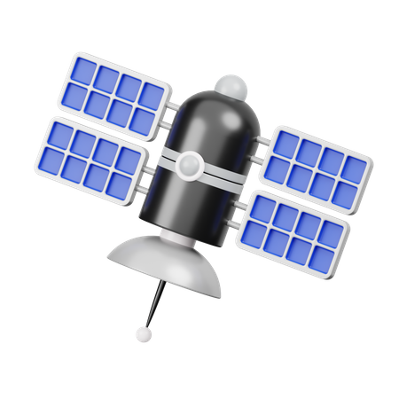 Satellite  3D Illustration