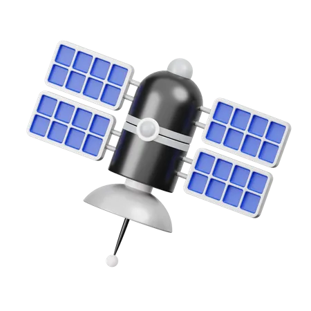 Satellite  3D Illustration