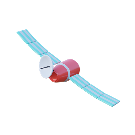 Satellite  3D Illustration