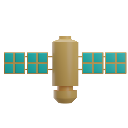 Satellite  3D Illustration