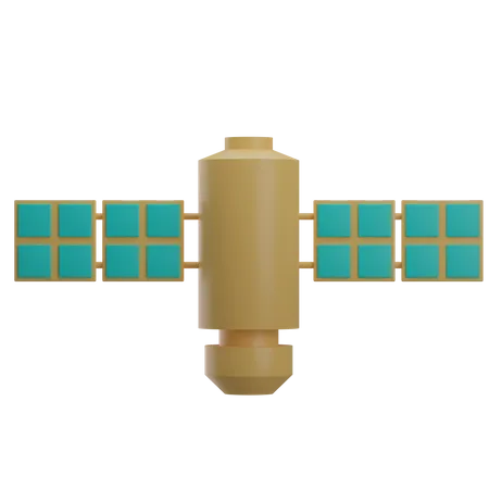 Satellite  3D Illustration