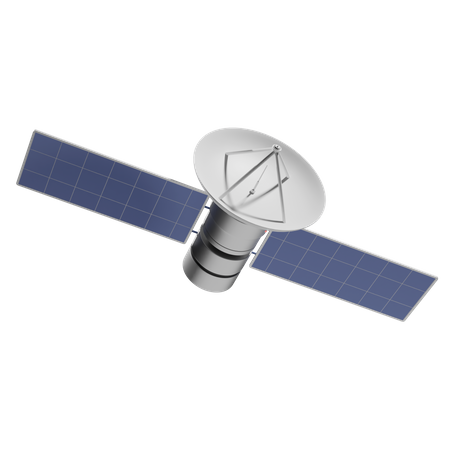 Satellite  3D Illustration