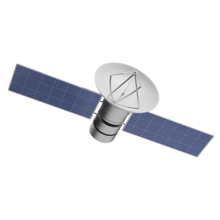 Satellite  3D Illustration