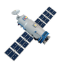 3d satellite illustration