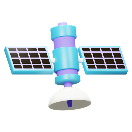 Satellite  3D Icon