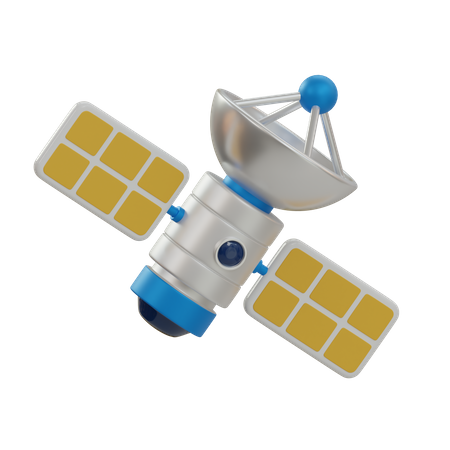 Satellite  3D Icon