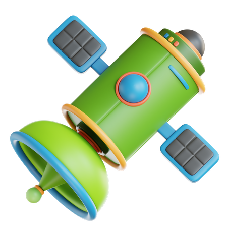 Satellite  3D Icon