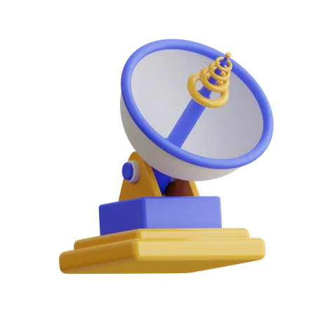 Satellite Dish  3D Icon