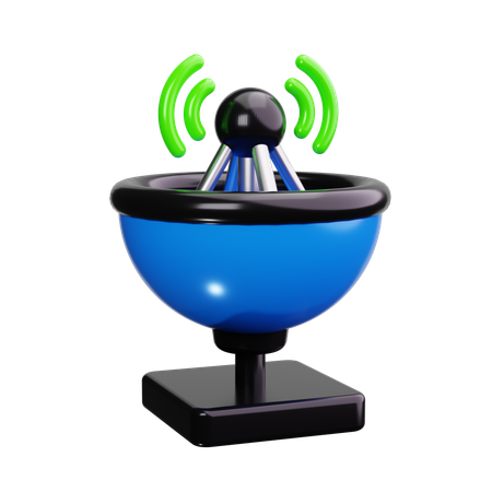 Satellite Dish  3D Icon