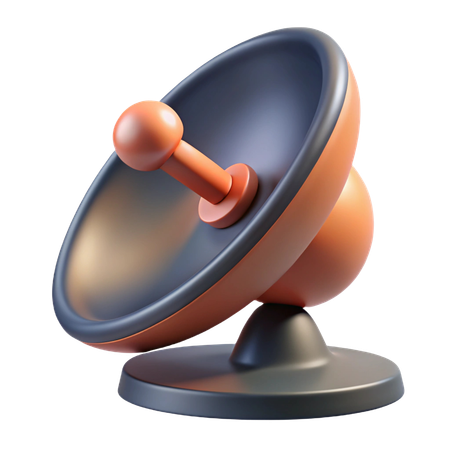 Satellite Dish  3D Icon