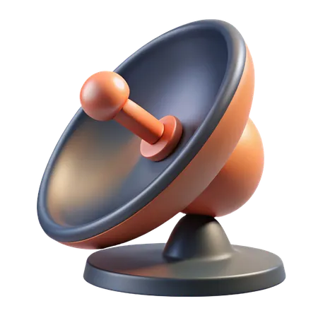 Satellite Dish  3D Icon
