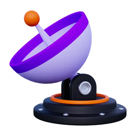 Satellite Dish  3D Icon