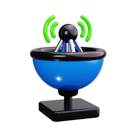 Satellite Dish  3D Icon