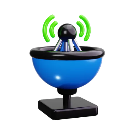 Satellite Dish  3D Icon