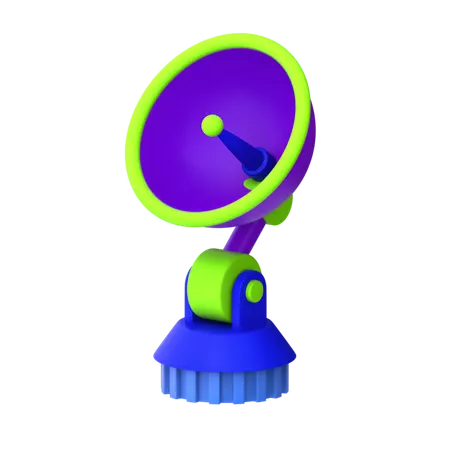 Satellite Dish  3D Icon