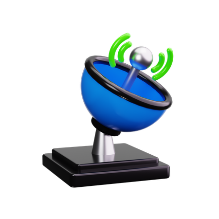 Satellite Dish  3D Icon