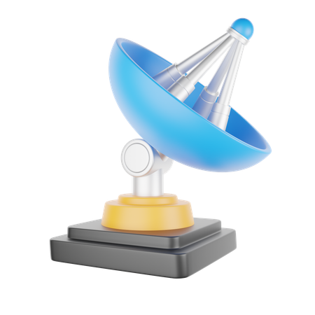 Satellite Dish  3D Icon