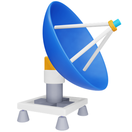 Satellite Dish  3D Icon