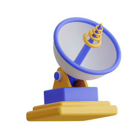 Satellite Dish  3D Icon