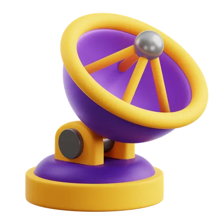 Satellite Dish  3D Icon