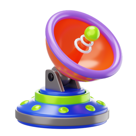 Satellite Dish  3D Icon